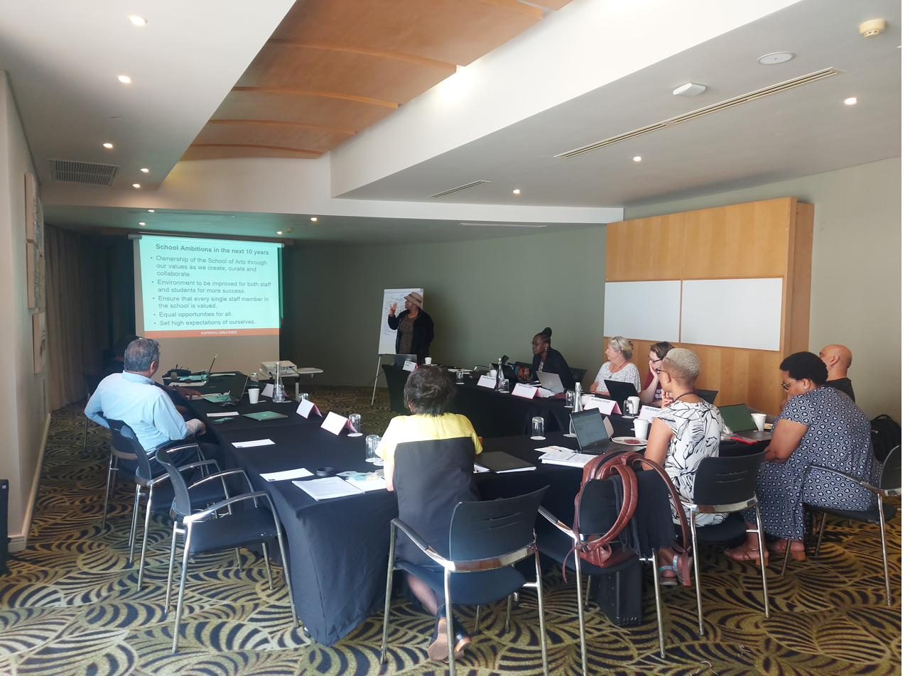 Strategic planning session with leadership team
